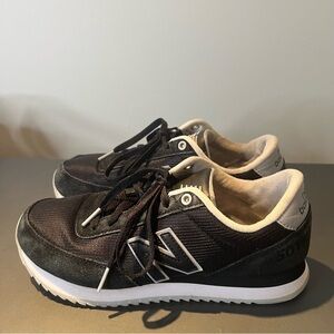 New Balance 501 black sneakers womens size 7.5
